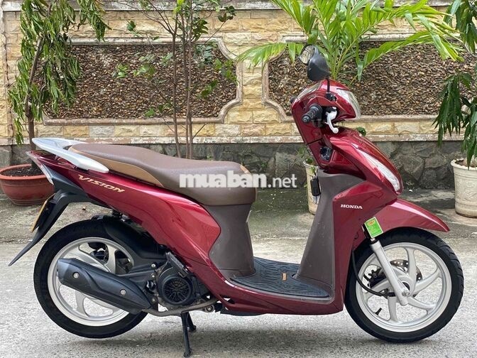 Honda Vision 2020 màu Đỏ