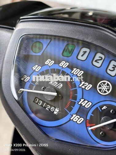 Yamaha Sirius 2025 110cc Đen 3126km