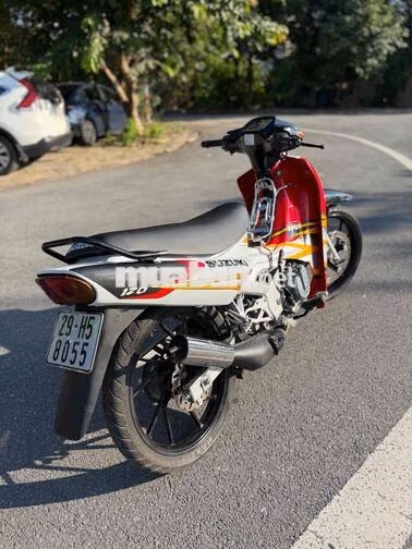Suzuki Satria 120 Đỏ Trắng Đen