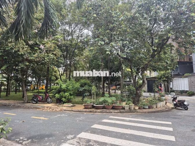Biệt Thự 200m2 1 trệt 2 lầu có hầm xe hơi và sân vườn