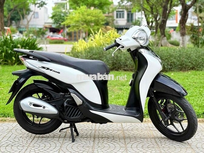Honda SH Mode 2015 Trắng đen Smartkey