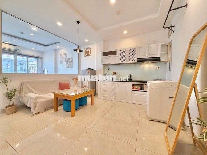 Cho Thuê CH 1 Phòng Ngủ Tách Bếp Full Nội Thất Bình Thạnh