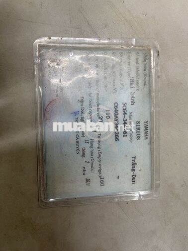 Yamaha Sirius Đen Xe số