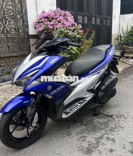 Yamaha NVX 155 Xanh Bạc Khóa Thông Minh ABS