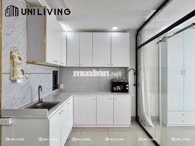 STUDIO 1PN TÁCH BẾP CỬA SỔ TRỜI THOÁNG MÁT