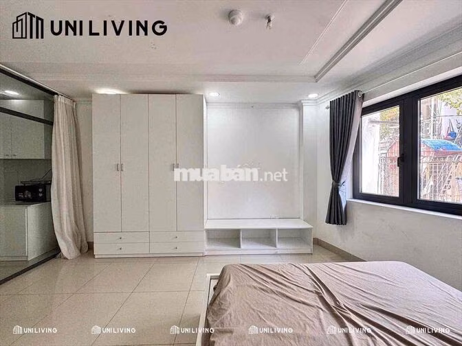 STUDIO 1PN TÁCH BẾP CỬA SỔ TRỜI THOÁNG MÁT