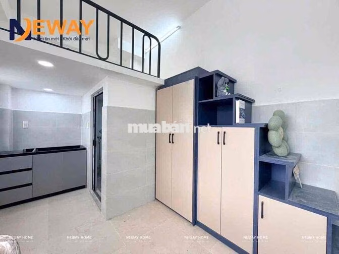 Cho Thuê Duplex Cửa Sổ Ngay Vòng Xoay Phú Lâm ĐH Mở