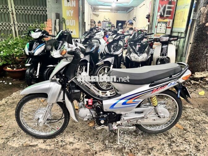 Honda Wave Alpha Bạc phuộc Nai mobin MSD