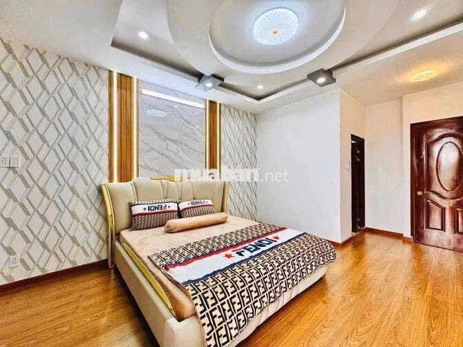 cho thuê nhà mặt tiền đường số 4 (4x13) 3 lầu , 5pn , 4wc full nt