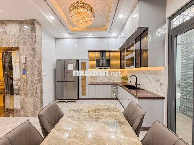 NHÀ KDC GREEN RIVERSIDE (ANH TUẤN - NHÀ BÈ) 5x17 nội thất cao cấp