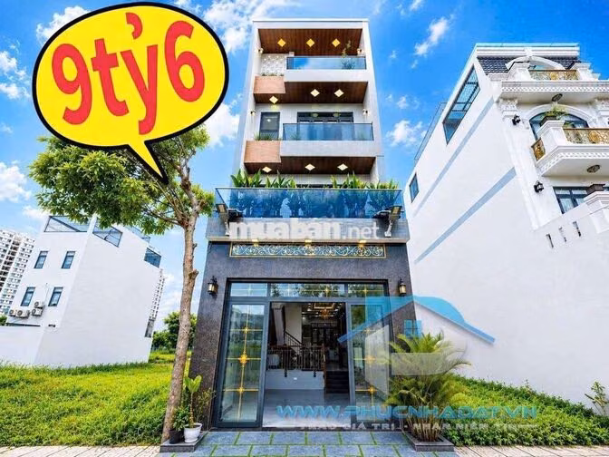 NHÀ KDC GREEN RIVERSIDE (ANH TUẤN - NHÀ BÈ) 5x17 nội thất cao cấp