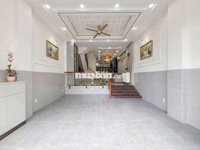 NHÀ KDC GREEN RIVERSIDE (ANH TUẤN - NHÀ BÈ) 5x17 nội thất cao cấp