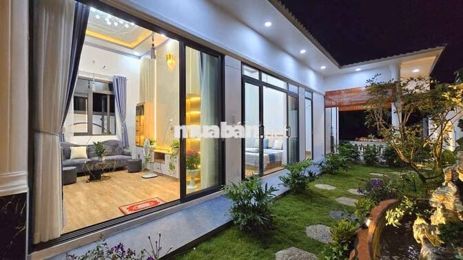 NHÀ VƯỜN KIÊN CỐ TẠI TRUNG TÂM TPBTRE OTO 7C VIVU