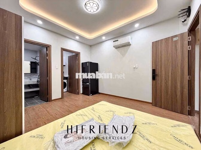 STUDIO TÁCH BẾP FULL NỘI THẤT CAO CẤP GẦN CẦU VƯỢT CÂY GÕ