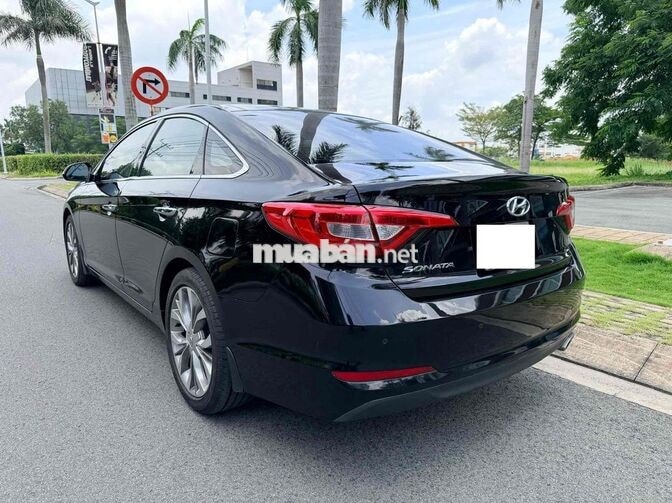 Hyundai Sonata 2.0L AT 2015 Đen Nhập khẩu 1 Chủ