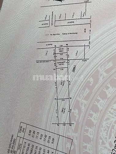 Chính chủ bán gấp nhà + đất  mặt tiền đường Lê văn Khương  