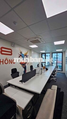 Cho thuê văn phòng tại Huỳnh Thúc Kháng 140m2 giá chỉ 25t full kính