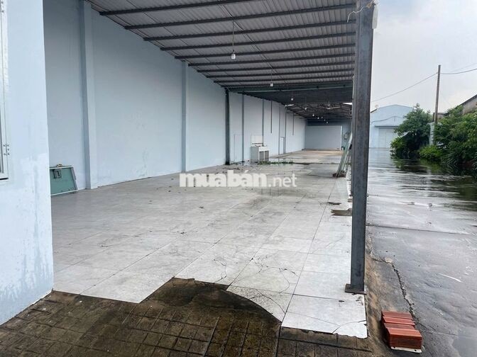 Cho thuê xưởng 1700m2, THĐ, giá 100tr, có sẵn 3pha