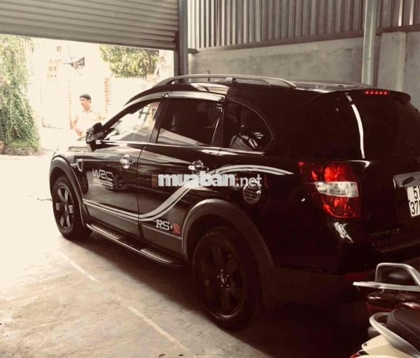 Chevrolet Captiva 2007 Tự động Đen 7 chỗ