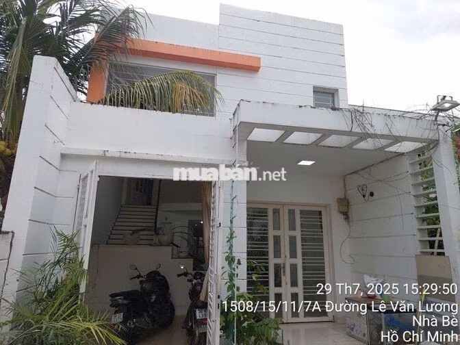 Cho thuê nguyên căn hẻm 1508 Lê Văn Lương 1 trệt, 1 lầu