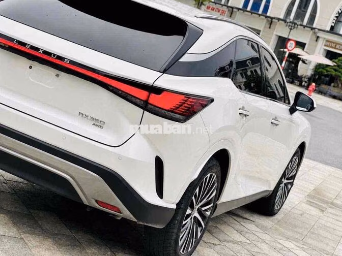 Lexus RX350 Premium 2025 trắng odo 9.700 km