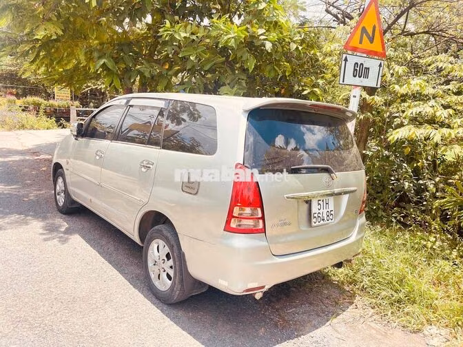 Bán xe innova G 2007 bạc