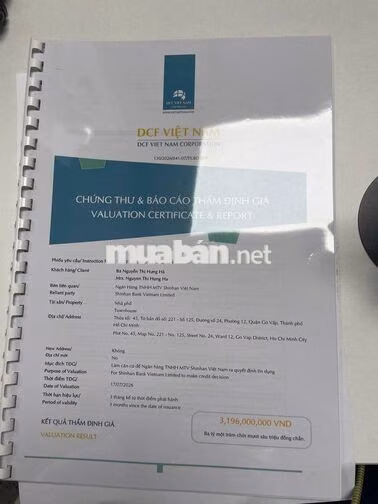 Chính chủ cần thanh lý gấp, hẻm xe hơi ngân hàng định gia 3.2..