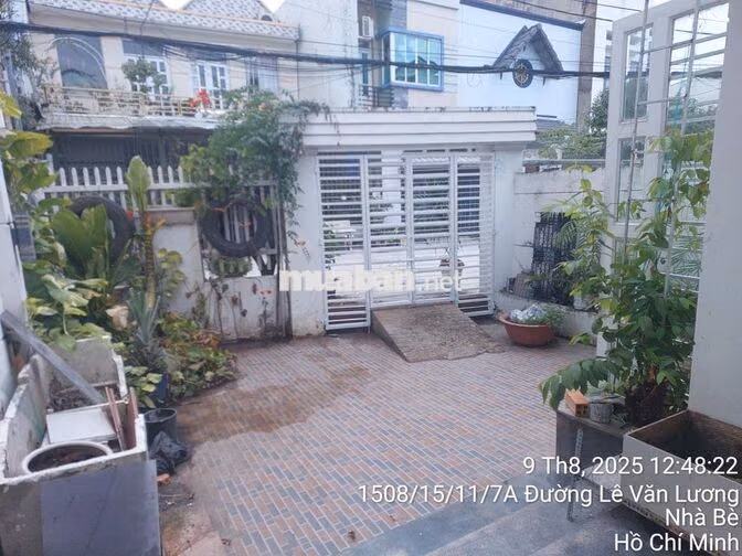 Cho thuê nguyên căn hẻm 1508 Lê Văn Lương 1 trệt, 1 lầu