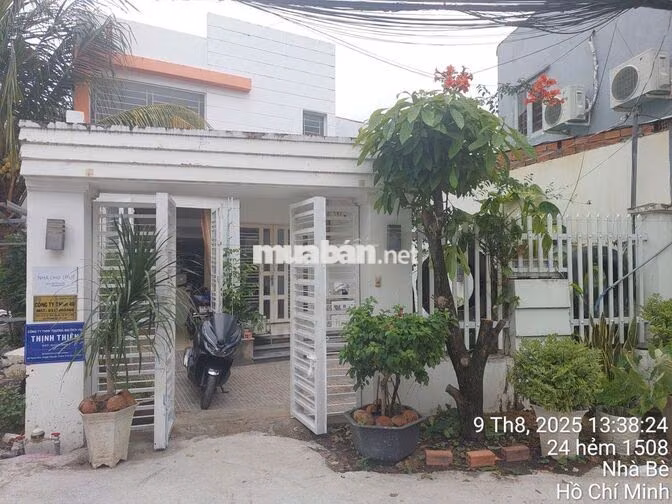 Cho thuê nguyên căn hẻm 1508 Lê Văn Lương 1 trệt, 1 lầu