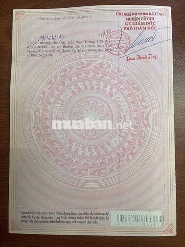 Đất MTĐ 762,An Nhơn Tây,Củ Chi,HCM.