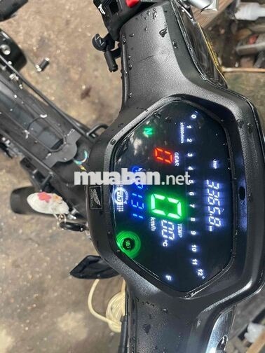 Wave 110 Đen Bst Máy chất