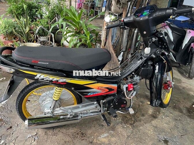 Wave 110 Đen Bst Máy chất