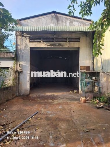 💥Cho thuê Xưởng DT 6X32 Đường xe tải 5tấn 