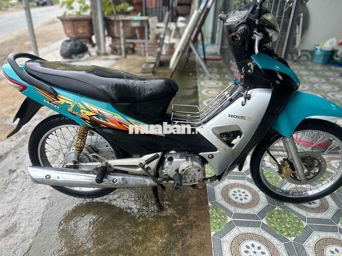 Honda Wave RS 2007 Xanh Bạc Đen Zin
