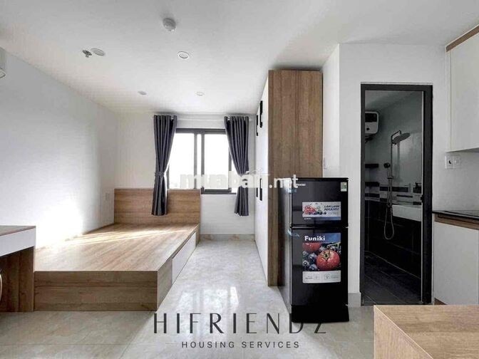 Căn hộ DUPLEX/STUDIO có bancol/cửa sổ full nội thất tại HOÀ BÌNH