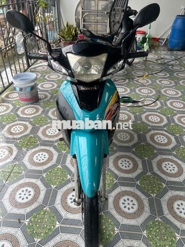 Honda Wave RS 2007 Xanh Bạc Đen Zin