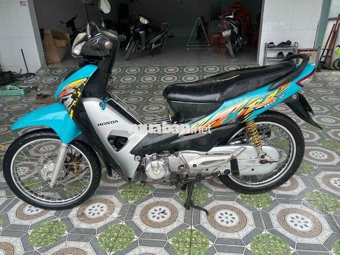 Honda Wave RS 2007 Xanh Bạc Đen Zin