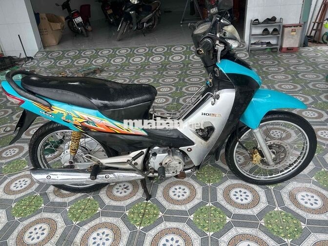 Honda Wave RS 2007 Xanh Bạc Đen Zin