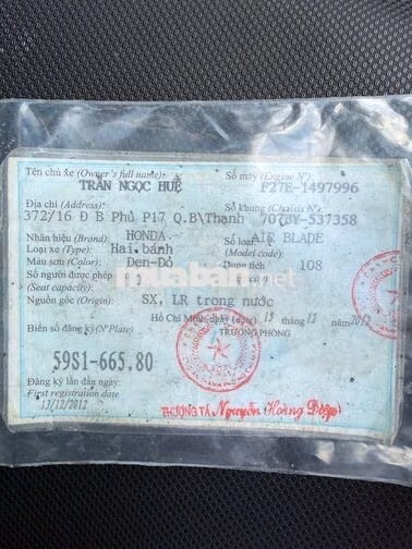 Honda Air Blade Đen trắng đỏ
