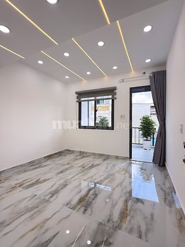 Chính chủ bán nhà 4 tầng Phan Văn Trị, hẻm 7m thông, nhỉnh 6 tỷ.