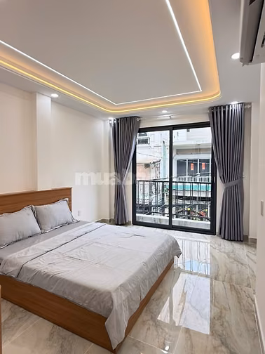 Chính chủ bán nhà 4 tầng Phan Văn Trị, hẻm 7m thông, nhỉnh 6 tỷ.