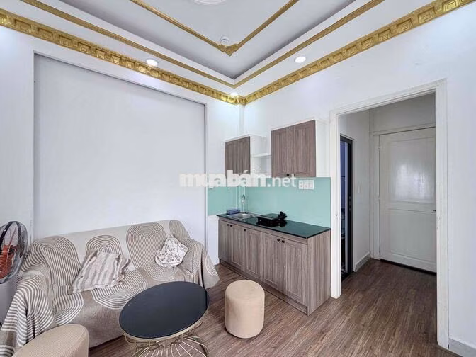 Căn Hộ 1PN 1PK Có Ban Công 45m2 FullNT Ngay Ngã Tư Phú Nhuận