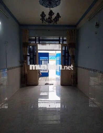 nhà 3.5x20m đúc 2 tấm mặt tiền đường nhựa gần chợ Bà Điểm