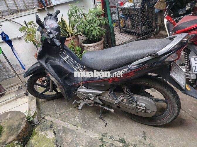 Yamaha Sirius FI Đen Thắng đĩa Bánh mâm