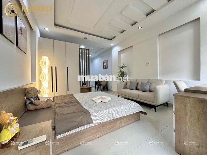 CHUNG CƯ MINI 1PN – FULL NỘI THẤT – BAN CÔNG SIÊU RỘNG 🔥