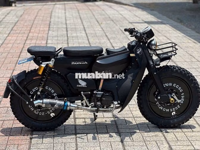 Bán xe 50 Cub Tracker / Cross Cub Đen nhám