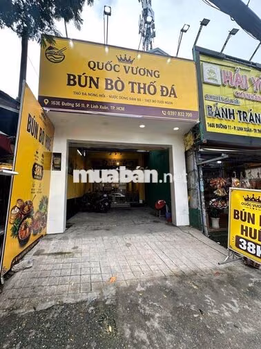 SANG QUÁN BÚN THỦ ĐỨC GIÁ 60TR
