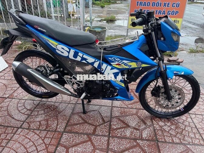 Suzuki Satria Xanh đen xe đẹp keng kiểng nhẹ