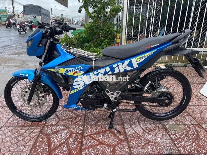Suzuki Satria Xanh đen xe đẹp keng kiểng nhẹ