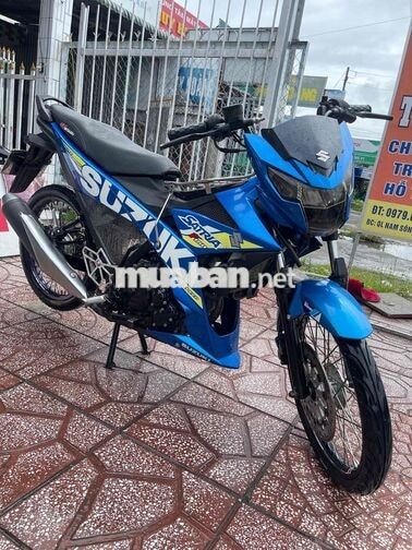 Suzuki Satria Xanh đen xe đẹp keng kiểng nhẹ